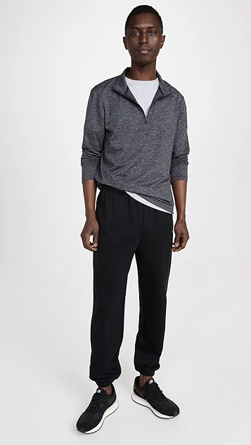 Alo Yoga Conquer 1/4 Zip Fitted Long Sleeve Shirt 6 Alo Yoga Conquer 1/4 Zip Fitted Long Sleeve Shirt - Image 4