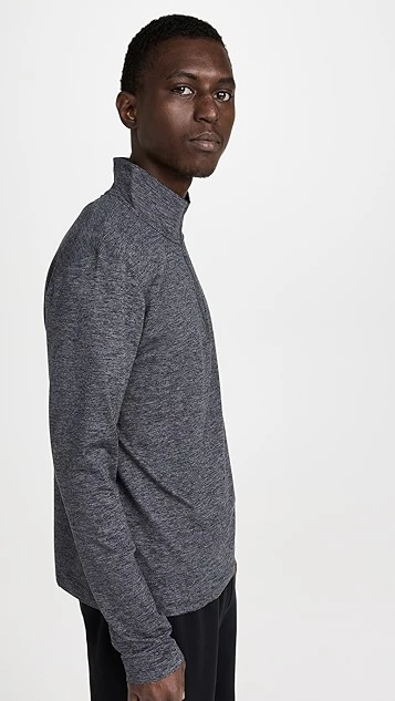 Alo Yoga Conquer 1/4 Zip Fitted Long Sleeve Shirt 5 Alo Yoga Conquer 1/4 Zip Fitted Long Sleeve Shirt - Image 3