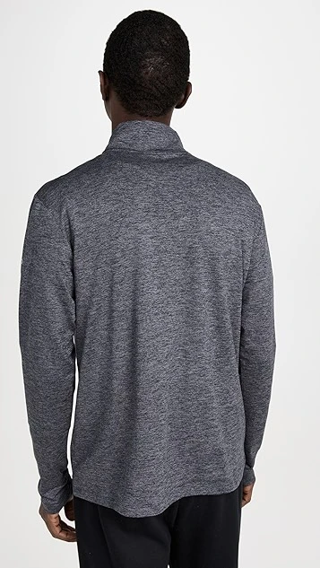 Alo Yoga Conquer 1/4 Zip Fitted Long Sleeve Shirt 4 Alo Yoga Conquer 1/4 Zip Fitted Long Sleeve Shirt - Image 2