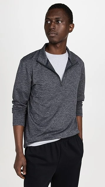 Alo Yoga Conquer 1/4 Zip Fitted Long Sleeve Shirt 3 Alo Yoga Conquer 1/4 Zip Fitted Long Sleeve Shirt