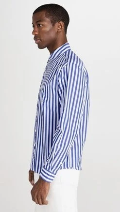 Alex Mill Mill Shirt In Wide Striped Portuguese Poplin -Strix Wear Shop amill303641a7da 1675297315420 2 0. UX357 QL90