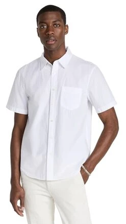 Alex Mill Short Sleeve Mill Shirt -Strix Wear Shop amill303691c925 1680107569938 2 0. UX357 QL90