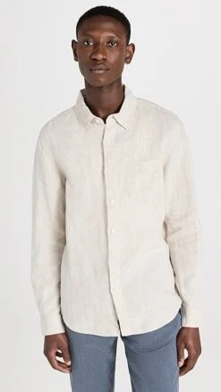 Alex Mill Mill Shirt In Linen 14 Alex Mill Mill Shirt In Linen -Strix Wear Shop amill3039810392 1684274089496 2 1. UX357 QL90