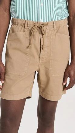 Alex Mill Pull-On Button Fly Shorts