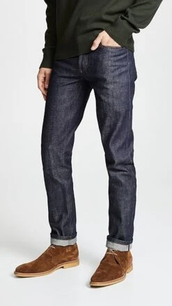 A.P.C. Petite Standard Raw Indigo Jeans