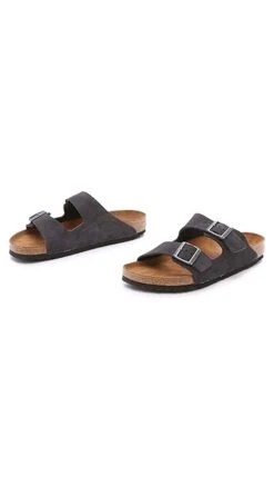 Birkenstock Suede Soft Footbed Arizona Sandal -Strix Wear Shop birke3001569037 q5 1 0. UX357 QL90