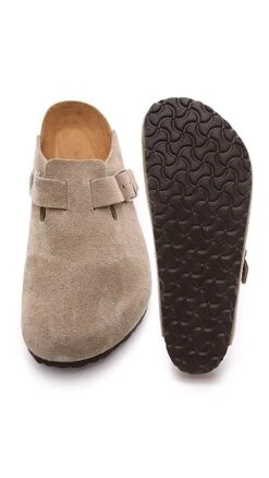 Birkenstock Suede Soft Footbed Boston Clog -Strix Wear Shop birke3001834698 q3 1 0. UX357 QL90