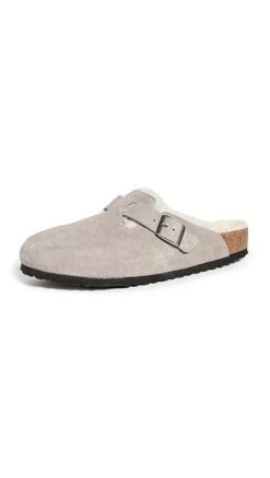 Birkenstock Boston Shearling Sandals -Strix Wear Shop birke303791902d 1636580518554 2 0. UX357 QL90