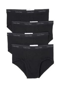 Calvin Klein Underwear Cotton Classic Fit 4-Pack Briefs