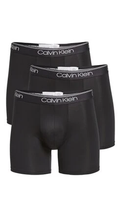 Calvin Klein Underwear Micro Stretch 3-Pack Boxer Briefs -Strix Wear Shop cklen446991071b 1634333398703 2 0. UX357 QL90