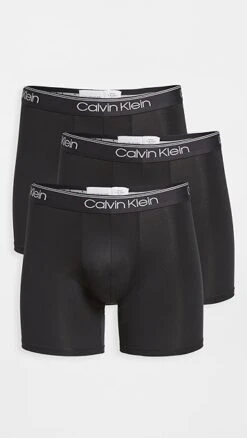 Calvin Klein Underwear Micro Stretch 3-Pack Boxer Briefs