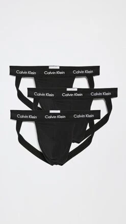 Calvin Klein Underwear 3 Pack Jock Straps
