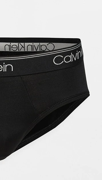 Calvin Klein Underwear Micro Stretch 3 Pack Hip Briefs 6 Calvin Klein Underwear Micro Stretch 3 Pack Hip Briefs - Image 4