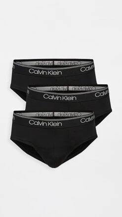Calvin Klein Underwear Micro Stretch 3 Pack Hip Briefs