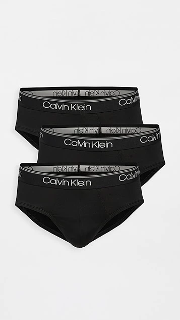 Calvin Klein Underwear Micro Stretch 3 Pack Hip Briefs 3 Calvin Klein Underwear Micro Stretch 3 Pack Hip Briefs