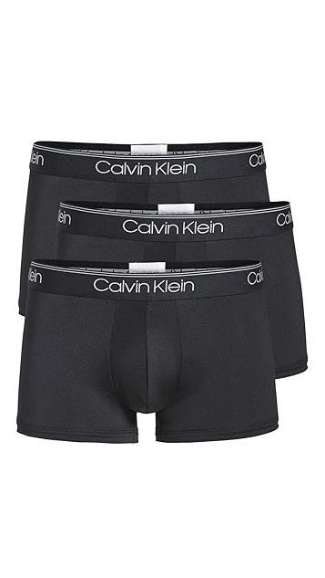 Calvin Klein Underwear Micro Stretch 3-Pack Low Rise Trunks 6 Calvin Klein Underwear Micro Stretch 3-Pack Low Rise Trunks - Image 5
