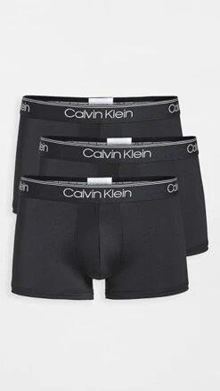 Calvin Klein Underwear Micro Stretch 3-Pack Low Rise Trunks