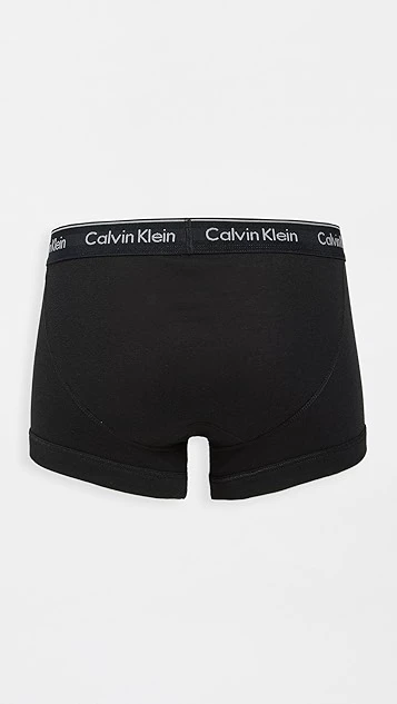 Calvin Klein Underwear Cotton Classic 3-Pack Low Rise Trunks 5 Calvin Klein Underwear Cotton Classic 3-Pack Low Rise Trunks - Image 3