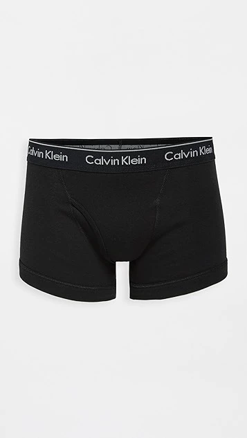 Calvin Klein Underwear Cotton Classic 3-Pack Low Rise Trunks 4 Calvin Klein Underwear Cotton Classic 3-Pack Low Rise Trunks - Image 2