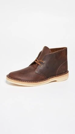 Clarks Leather Desert Boot