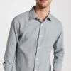 Club Monaco Long Sleeve Waffle Shirt