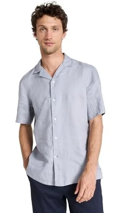 Club Monaco Short Sleeve Linen Shirt -Strix Wear Shop clubm4460276122 1681832980599 2 0. UX357 QL90