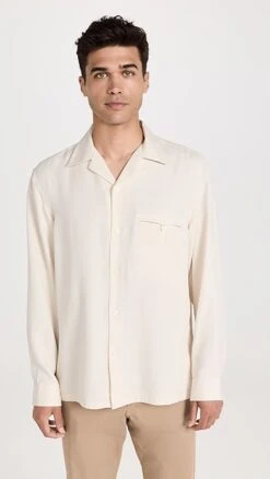 Club Monaco Textured Tencel Shirt -Strix Wear Shop clubm4460810cd7 1682623705090 2 0. UX357 QL90