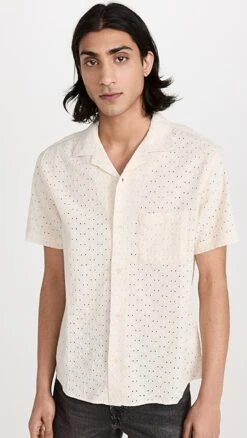 Corridor Floral Eyelet Short Sleeve Shirt -Strix Wear Shop corri3011614a9b 1676671030023 2 0. UX357 QL90