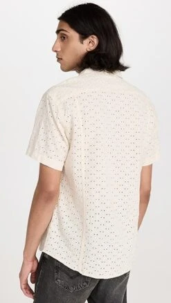 Corridor Floral Eyelet Short Sleeve Shirt -Strix Wear Shop corri3011614a9b 1676671030058 2 0. UX357 QL90