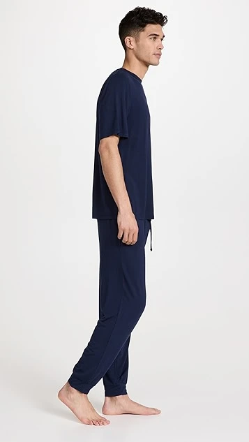 Eberjey Henry The Short Sleeve Long Pj Set 5 Eberjey Henry The Short Sleeve Long Pj Set - Image 3