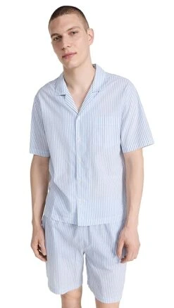 Eberjey Notch Collar Short PJ Set -Strix Wear Shop eberj421261f32e 1678312303049 2 0. UX357 QL90