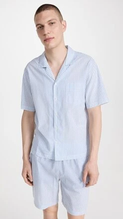 Eberjey Notch Collar Short PJ Set -Strix Wear Shop eberj421261f32e 1678312303120 2 0. UX357 QL90