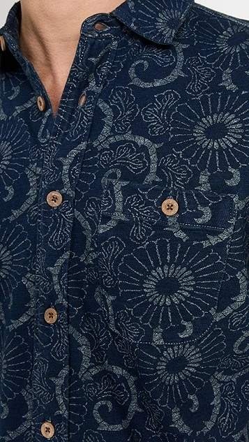 Faherty Short Sleeve Knit Seasons Shirt 4 Faherty Short Sleeve Knit Seasons Shirt - Image 2