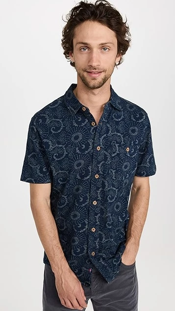 Faherty Short Sleeve Knit Seasons Shirt 9 Faherty Short Sleeve Knit Seasons Shirt - Image 7