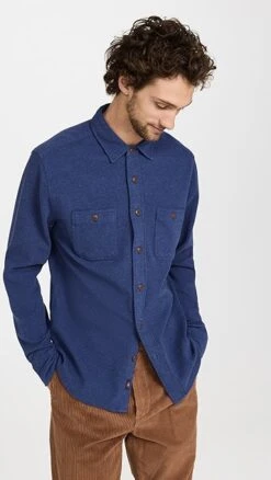 Faherty Knit Alpine Shirt