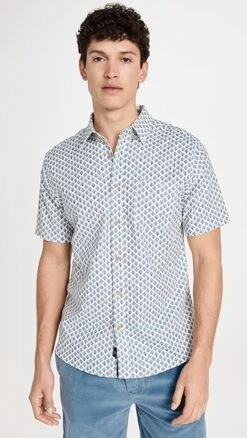 Faherty Short Sleeve Breeze Shirt