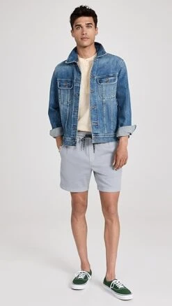 Faherty Essential Drawstring 6.25" Shorts -Strix Wear Shop faher30641203ee 1682967846797 2 0. UX357 QL90