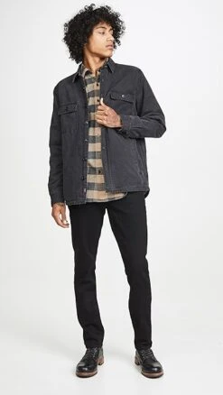 FRAME L'Homme Slim Denim Jeans In Noir Wash -Strix Wear Shop frame3133710652 q4 2 0. UX357 QL90