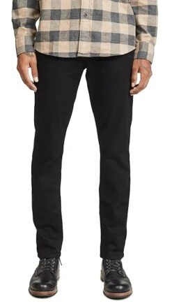 FRAME L'Homme Slim Denim Jeans In Noir Wash -Strix Wear Shop frame3133710652 q6 2 0. UX357 QL90