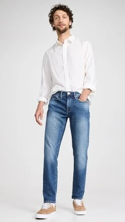 FRAME L'Homme Slim Crop Jeans -Strix Wear Shop frame3222165182 1677858099863 2 0. UX357 QL90