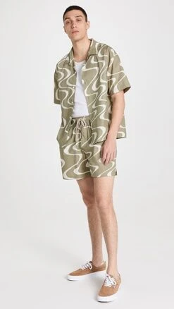 FRAME Abstract Wave Graphic Shorts (6" Inseam) -Strix Wear Shop frame322841fb4b 1683234295634 2 0. UX357 QL90