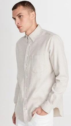 Gitman Vintage White Cotton Tweed -Strix Wear Shop gitma3048830884 1664302883807 2 0. UX357 QL90