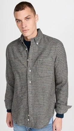 Gitman Vintage Fall Cotton Tweed Check
