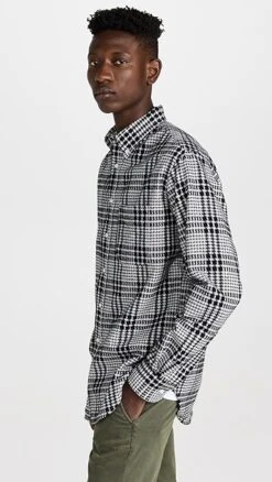 Gitman Vintage Black Large Houndstooth Check -Strix Wear Shop gitma304921c3c8 1664209552007 2 0. UX357 QL90