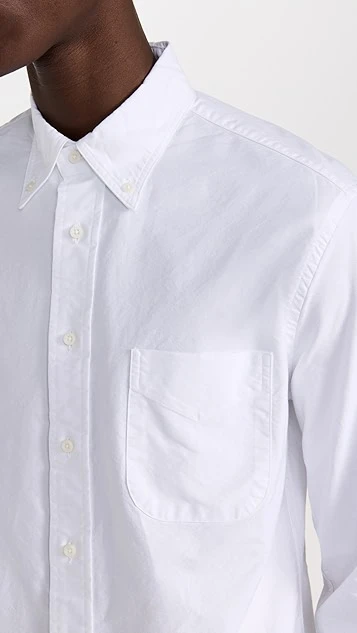 Gitman Vintage White Oxford 7 Gitman Vintage White Oxford - Image 5