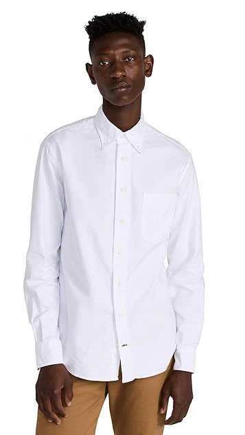 Gitman Vintage White Oxford 8 Gitman Vintage White Oxford - Image 6