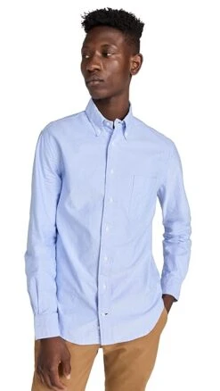 Gitman Vintage Blue Oxford 15 Gitman Vintage Blue Oxford -Strix Wear Shop gitma304961a569 1664209635975 2 0. UX357 QL90