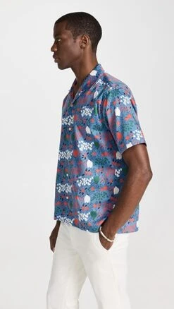 Gitman Vintage Tulip Fields Camp Collar Shirt -Strix Wear Shop gitma305021a569 1680110773663 2 0. UX357 QL90