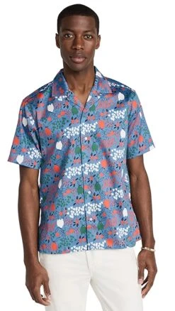 Gitman Vintage Tulip Fields Camp Collar Shirt -Strix Wear Shop gitma305021a569 1680110773830 2 0. UX357 QL90