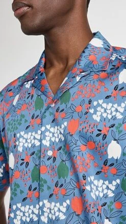 Gitman Vintage Tulip Fields Camp Collar Shirt -Strix Wear Shop gitma305021a569 1680110774088 2 0. UX357 QL90